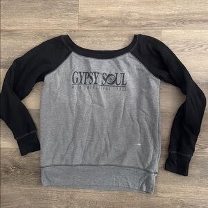 Gypsy Soul Wild Beautiful Free Raglan Sweatshirt Boho Yoga Top